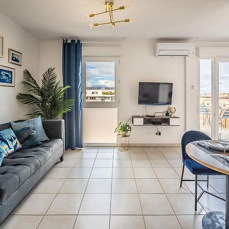 Appartement "Cote Canal", Terrasse , Climatisation , Parking Prive Narbonne Extérieur photo
