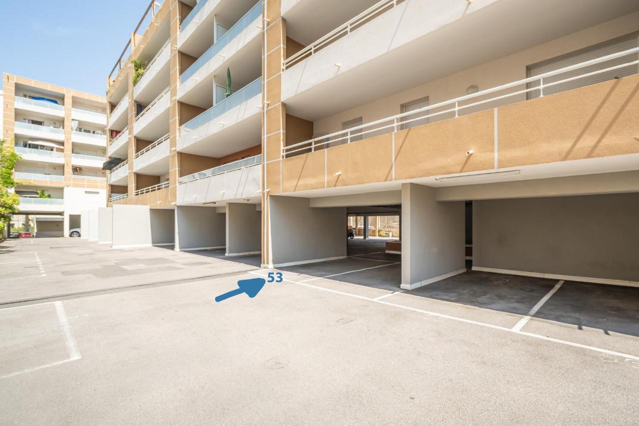 Appartement "Cote Canal", Terrasse , Climatisation , Parking Prive Narbonne Extérieur photo