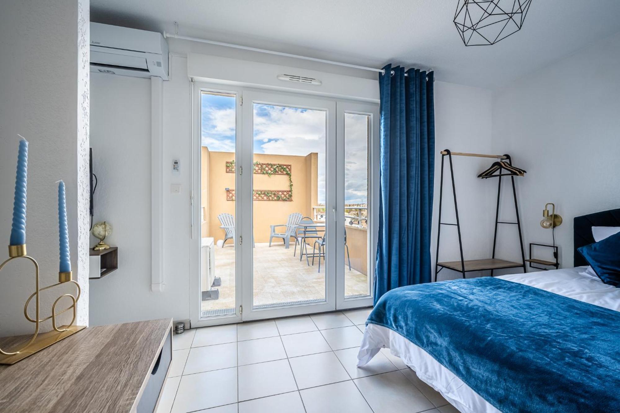 Appartement "Cote Canal", Terrasse , Climatisation , Parking Prive Narbonne Extérieur photo
