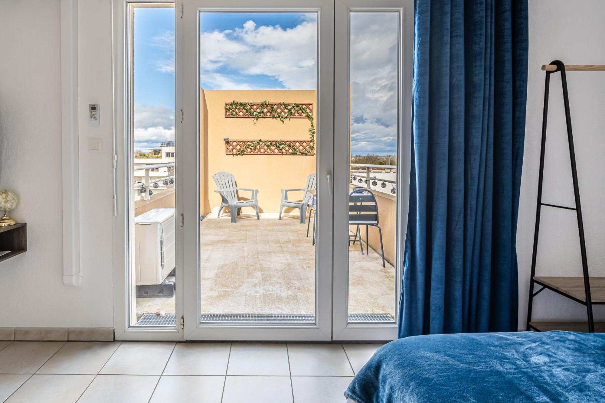 Appartement "Cote Canal", Terrasse , Climatisation , Parking Prive Narbonne Extérieur photo