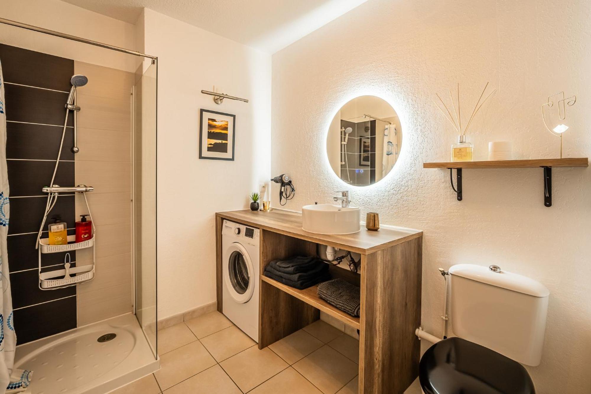 Appartement "Cote Canal", Terrasse , Climatisation , Parking Prive Narbonne Extérieur photo